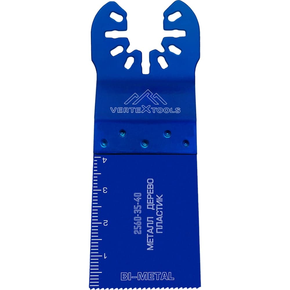 Насадка пильная VERTEXTOOLS прямая биметаллическая быстросъемная 35×40 мм