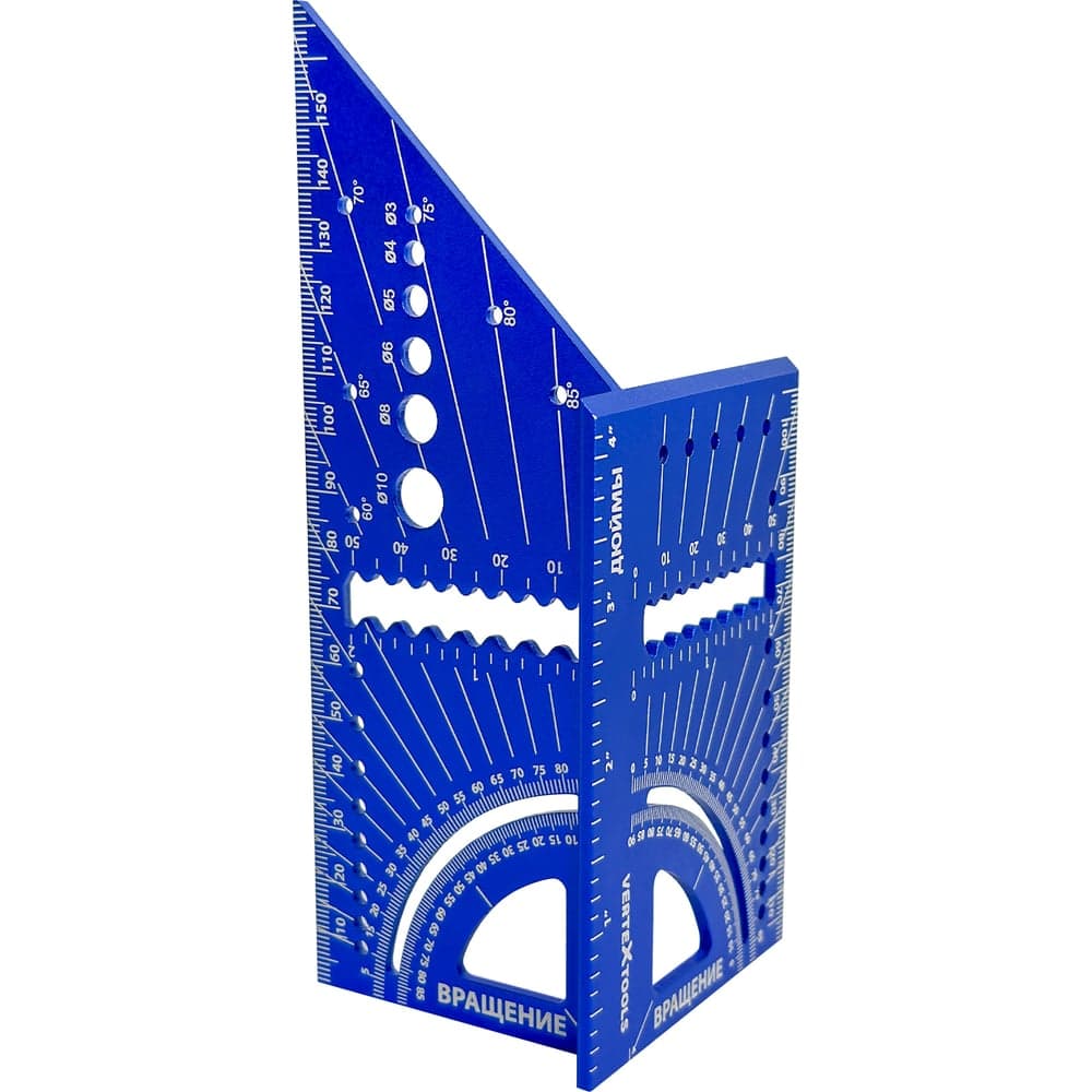 Угольник разметочный VERTEXTOOLS 3D 7 в 1