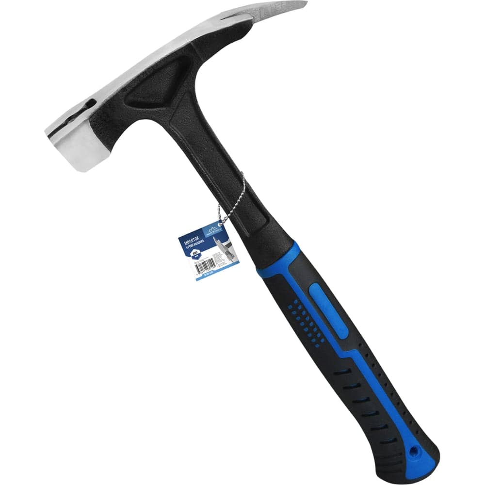 Молоток кровельщика VERTEXTOOLS 600 г, магнитный боёк