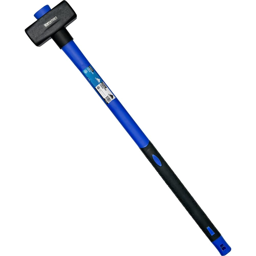 Кувалда VERTEXTOOLS 6000 г, фибергласовая обрезиненная рукоятка