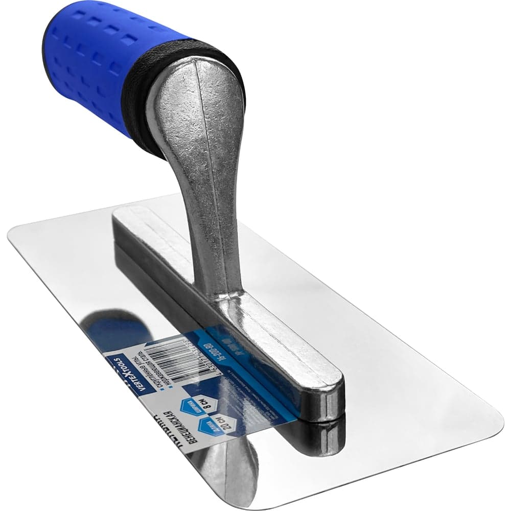 Кельма венецианская VERTEXTOOLS 200×80 мм, нержавеющая сталь