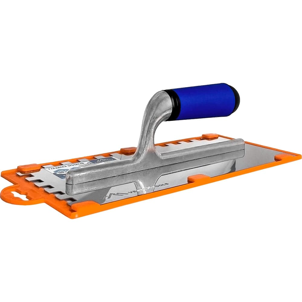 Гладилка зубчатая VERTEXTOOLS 280×128 мм, зуб 10×10 мм