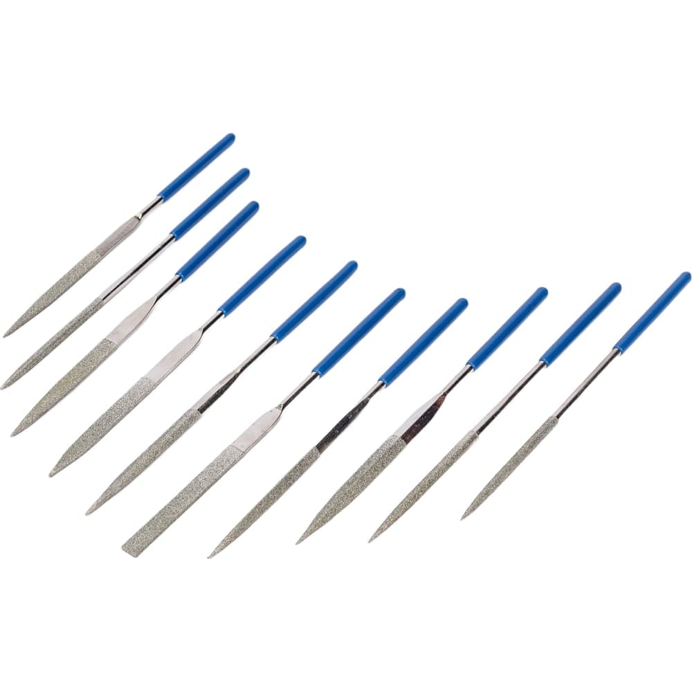 Набор алмазных надфилей VERTEXTOOLS, 10 шт