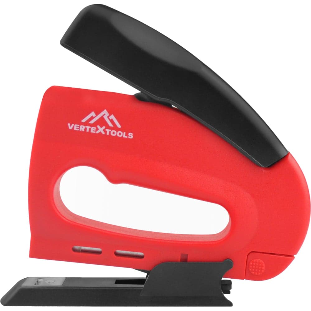 Степлер строительный VERTEXTOOLS PRO 2в1 АБС-пластик, 4-8 мм
