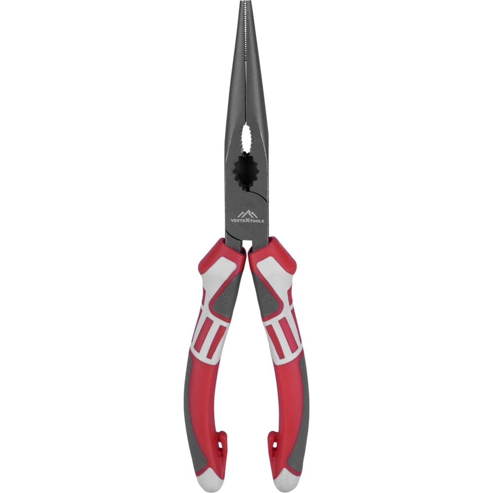 Тонкогубцы VERTEXTOOLS TEFLON PRO 200 мм, трёхкомпонентная рукоятка