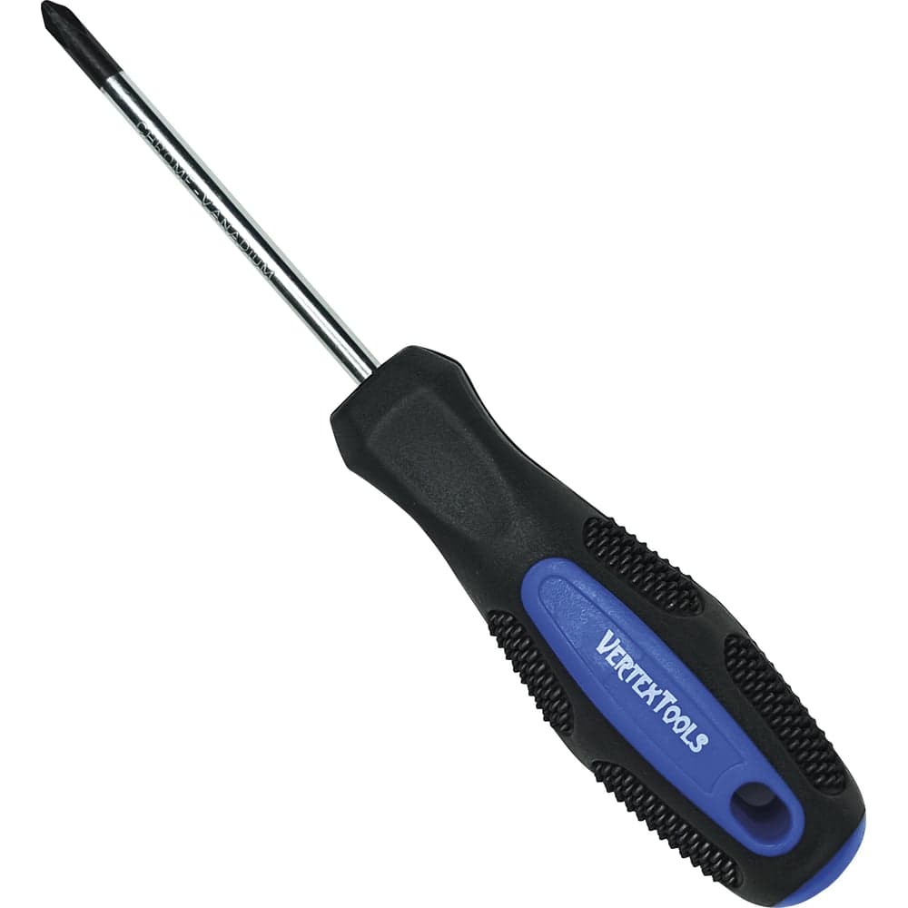Отвертка крестовая VERTEXTOOLS PH0 3×75 мм