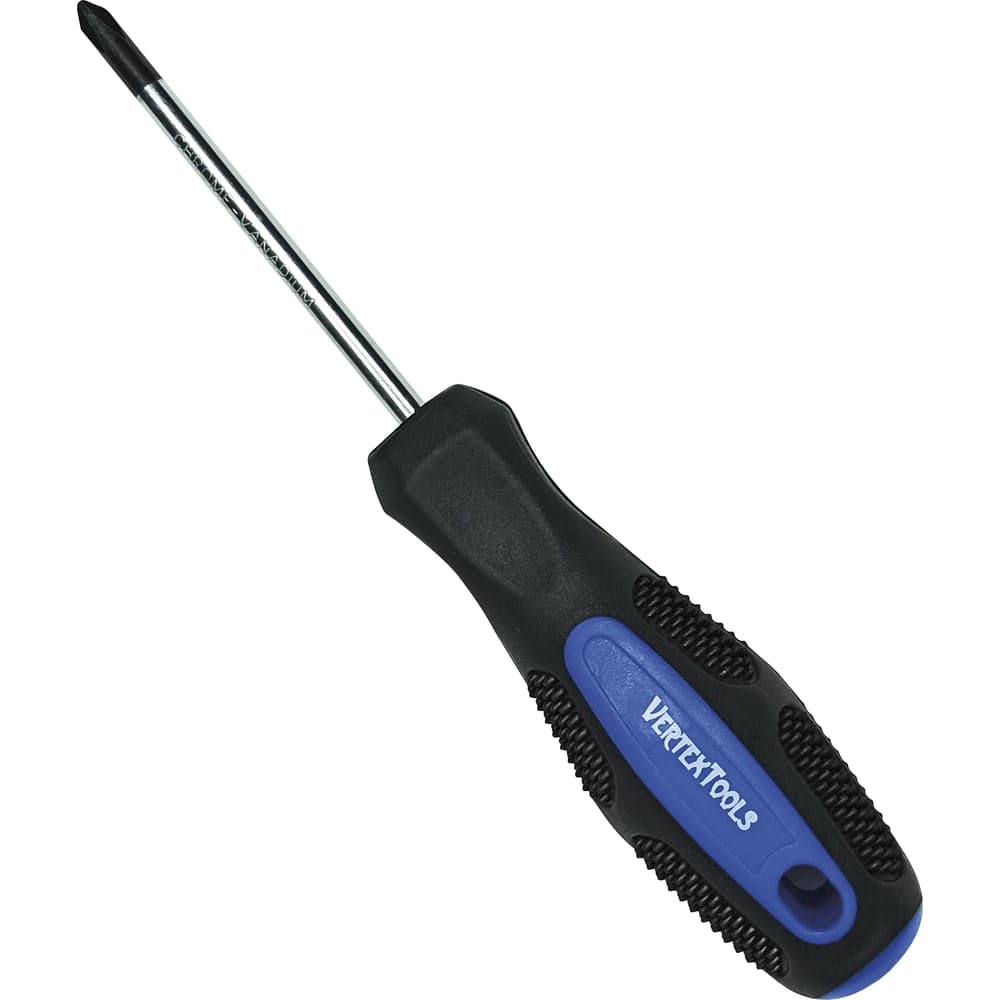 Отвертка крестовая VERTEXTOOLS PH2 6×100 мм