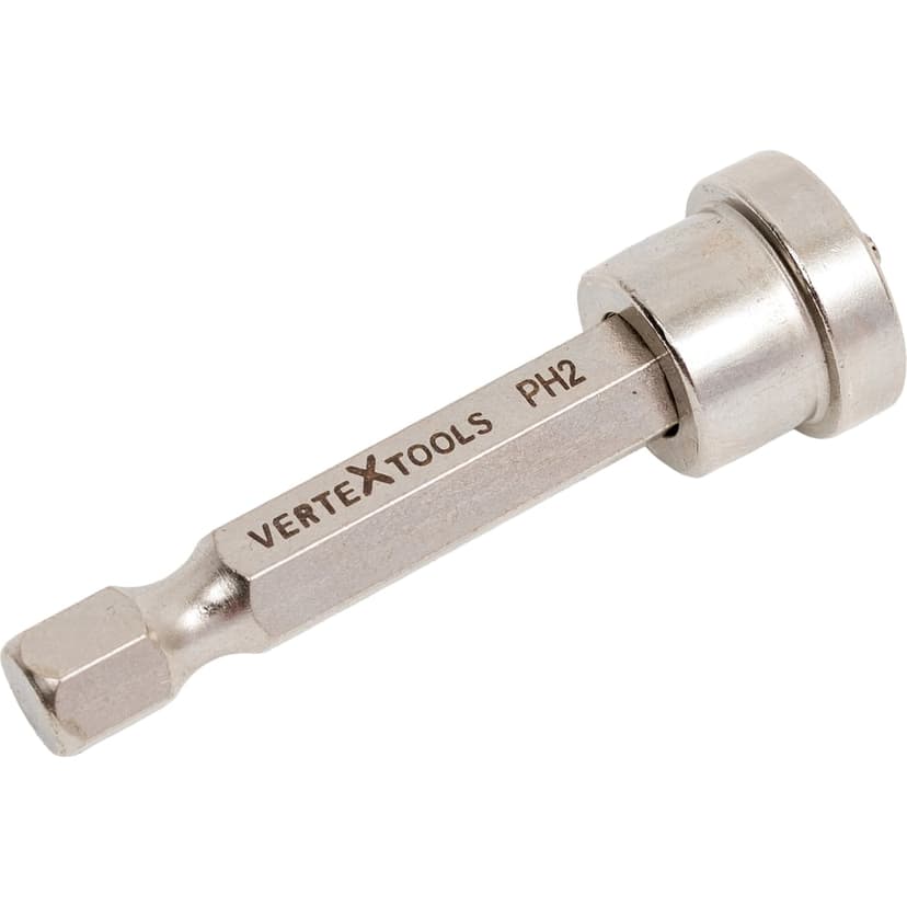 Бита VERTEXTOOLS PH2×50 мм с ограничителем 4