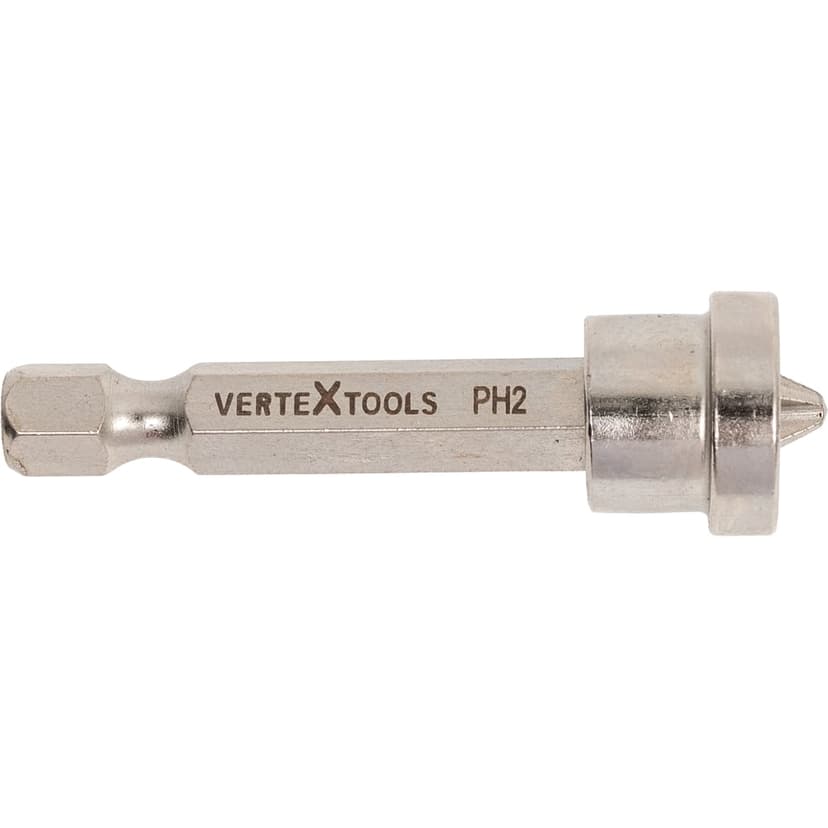 Бита VERTEXTOOLS PH2×50 мм с ограничителем 5