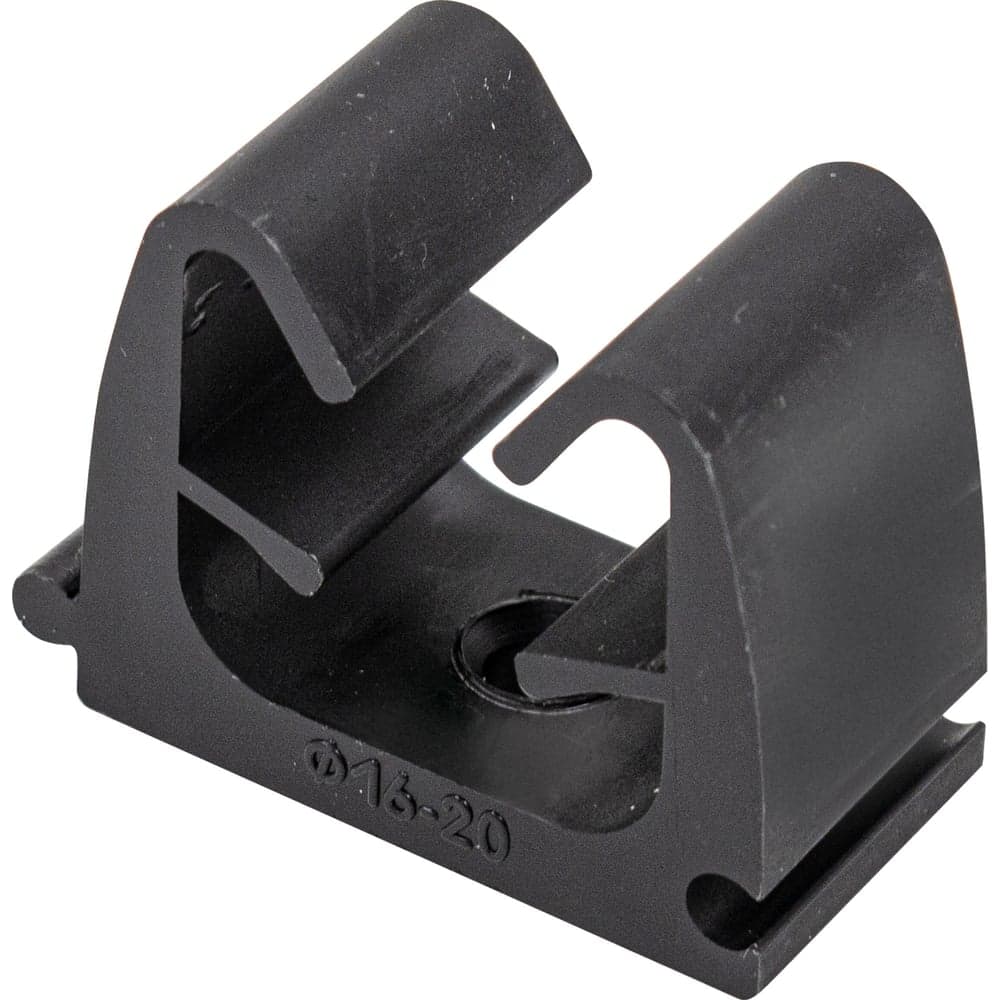 Клипса-крепеж Very универсальная 16–20 мм, черная, 25 шт.