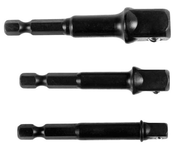 Набор адаптеров VERTEXTOOLS для торцевых головок 65 мм, 3 предмета 1