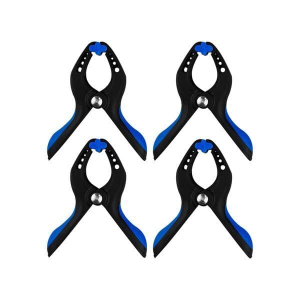 Струбцина VERTEXTOOLS пружинная 110 мм, зажим 50 мм, набор 4 шт