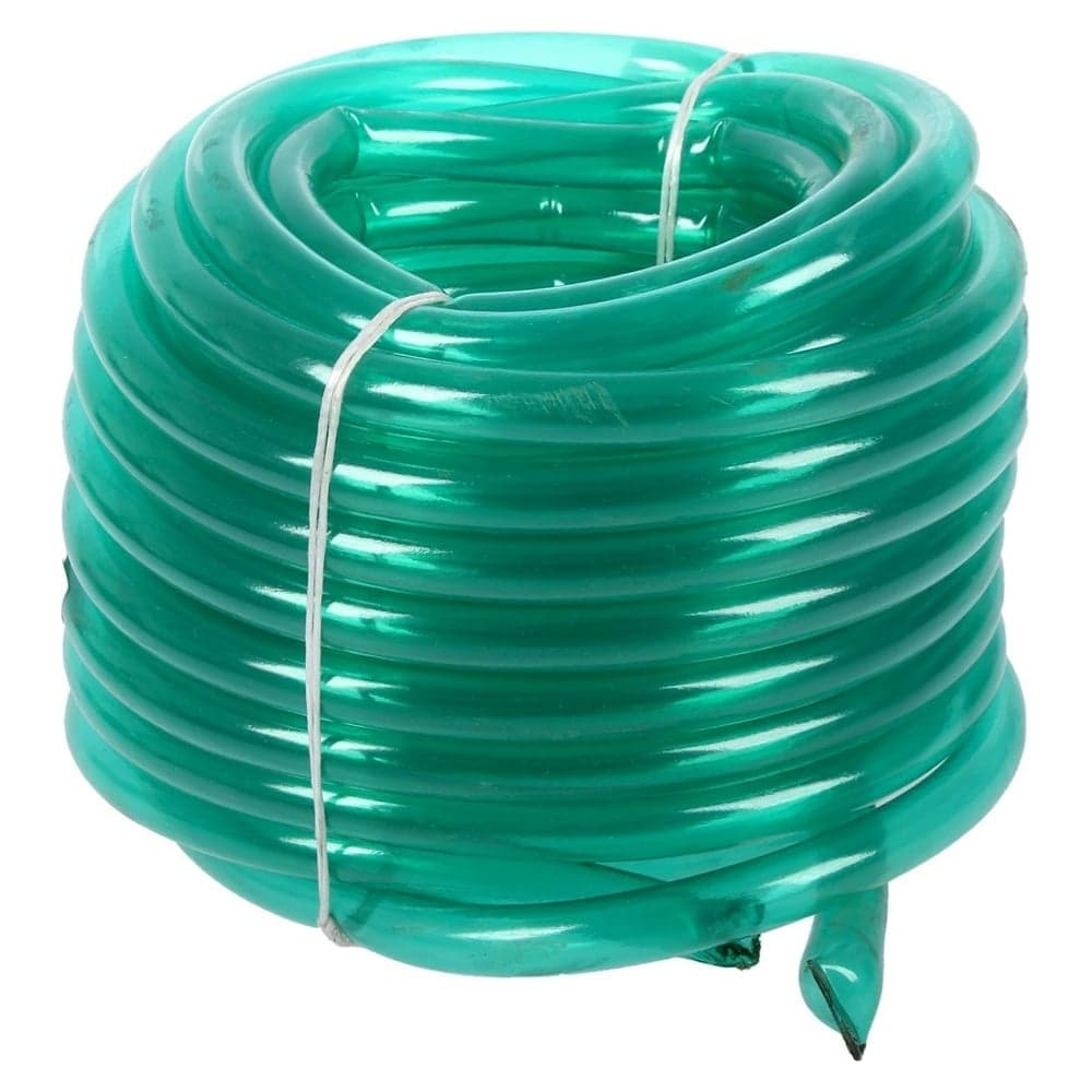 Шланг поливочный Yard Кристалл ПВХ прозрачный 3/4", 20 м, зелёный