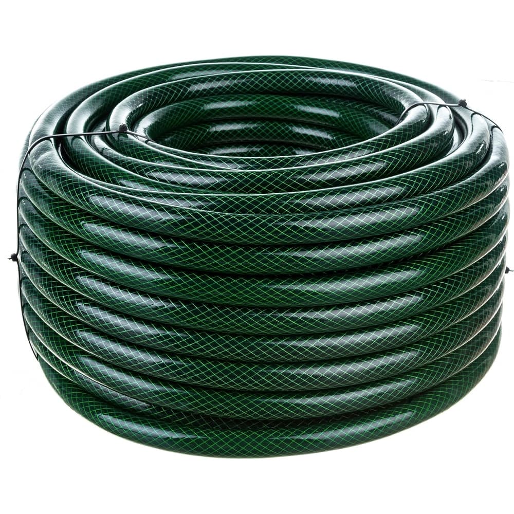 Шланг поливочный Yard ЛЮКС 3/4" 50 м, ПВХ, армированный, зелёный